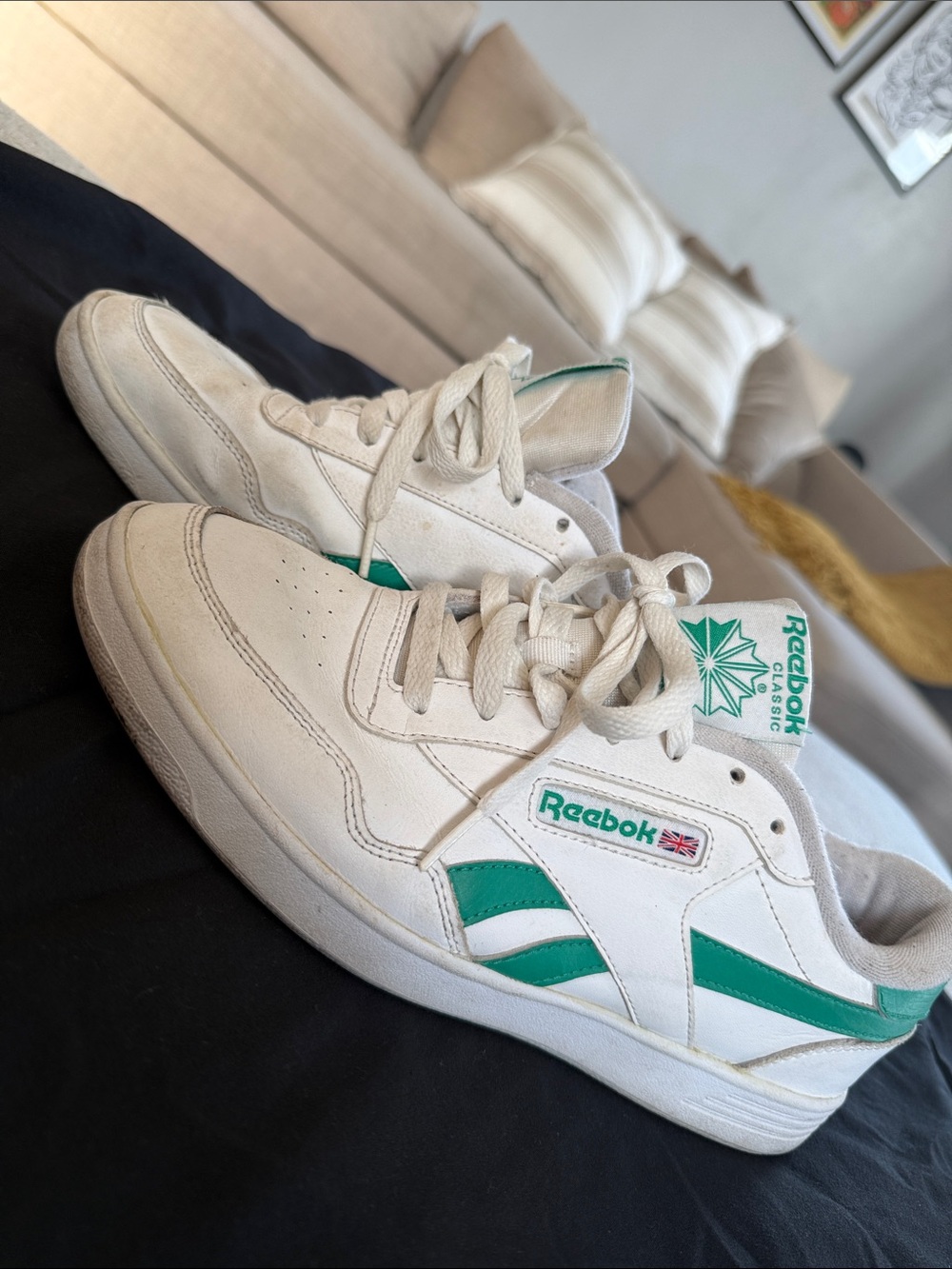 Reebok Club C Revenge White Glen Green Sneakers Men’s Size 10